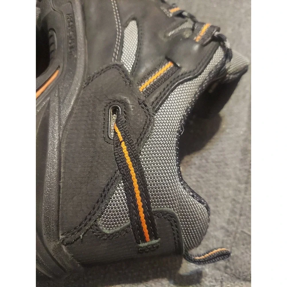 KEEN Utility‎ Braddock Men's 14D Black Bossa Nova Steel Toe Low Hiker Work Shoes